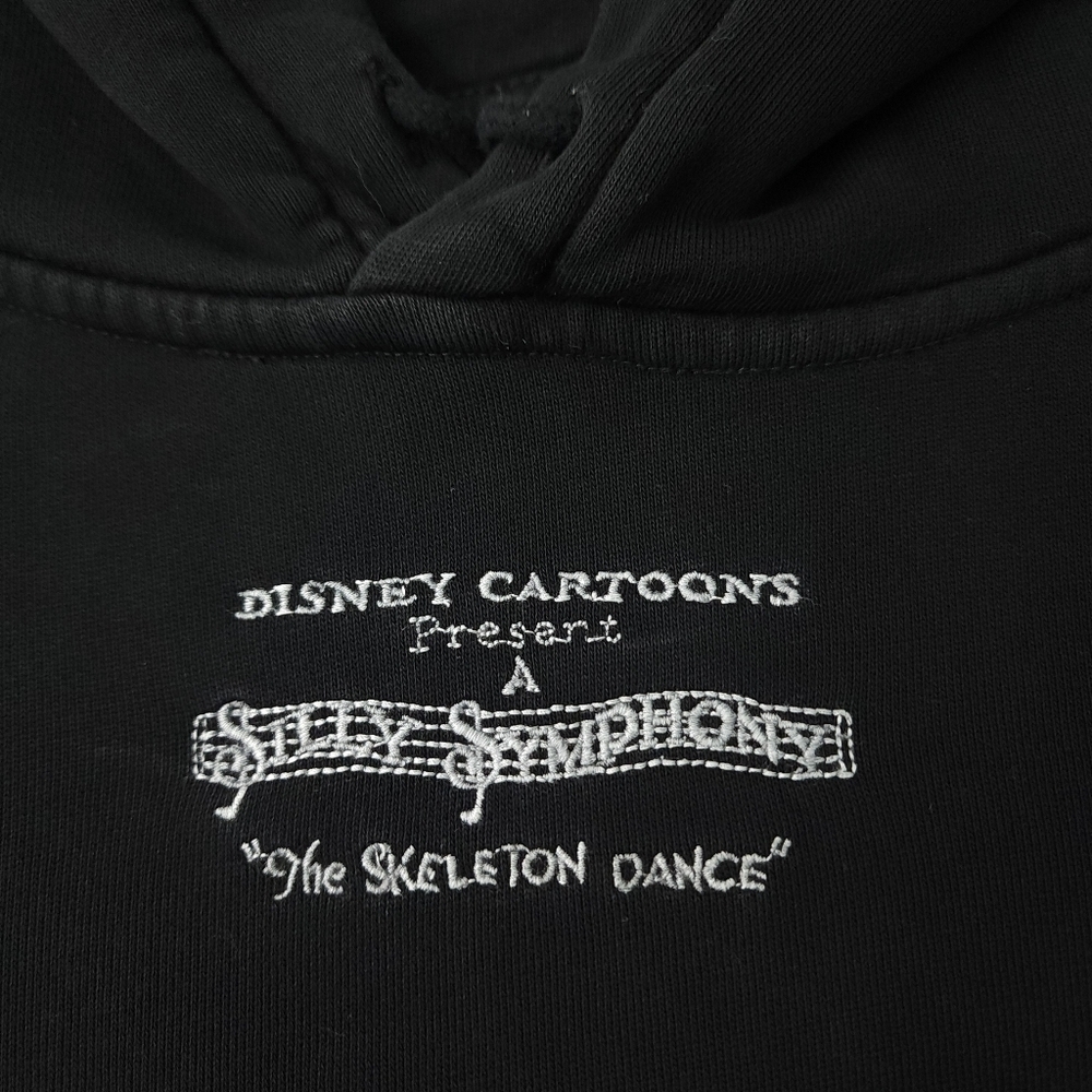 Disney‎ Silly Symphony Skeleton Dance Tie Dye Hoodie Sweatshirt XL - Picture 3 of 9